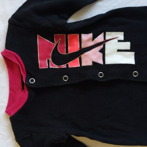 nike 3 piece matching outfit set layette 0-3 months baby girl - Picture 2 of 12